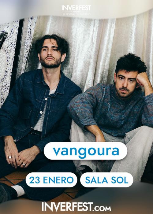 Cartel de Concierto de vangoura en Madrid