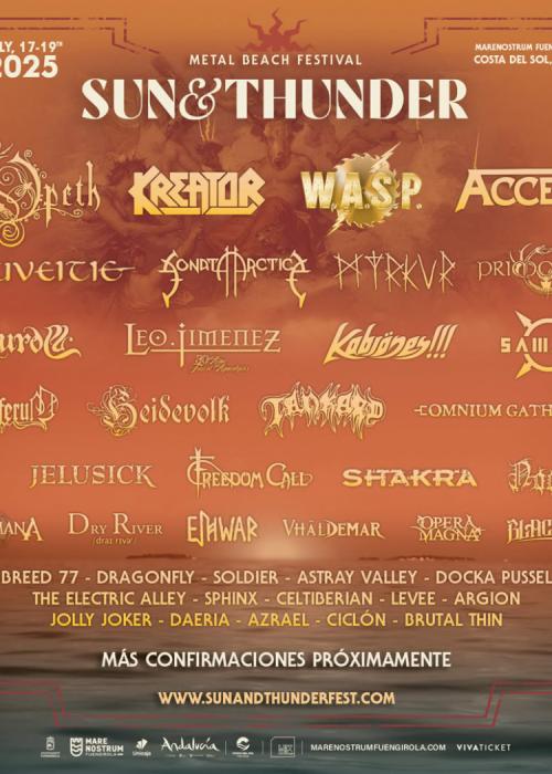 Cartel de Sun and Thunder Fest 2025