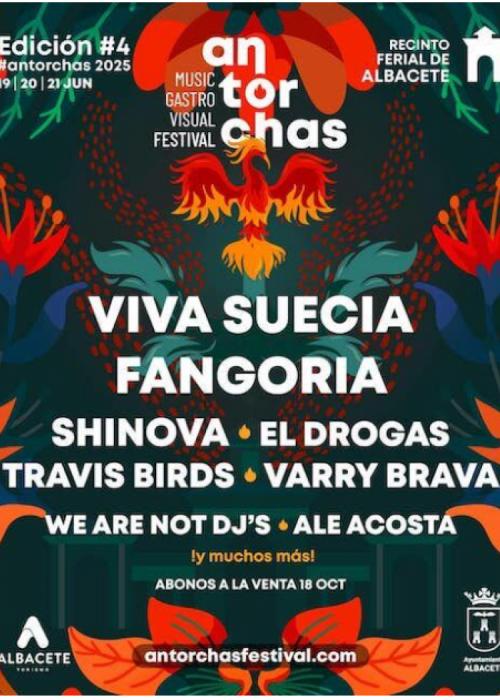 Cartel de Antorchas Festival 2025