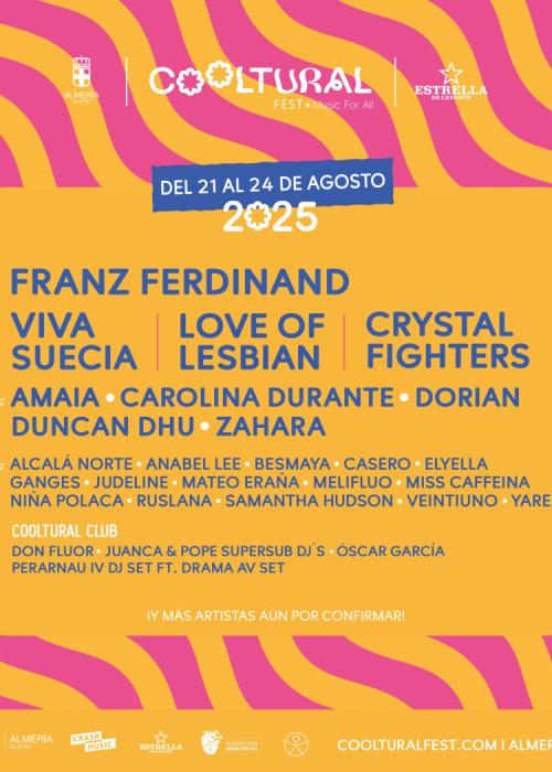 Cartel de Cooltural Fest 2025