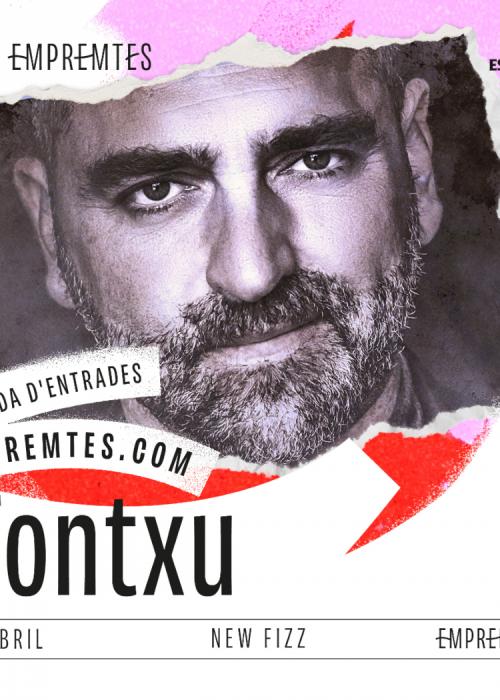 Cartel de Concierto de Tontxu en Barcelona