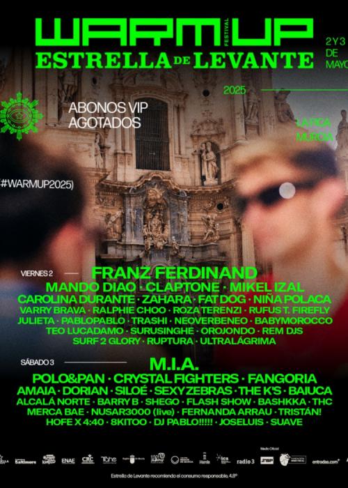 Cartel de Warm Up Festival 2025