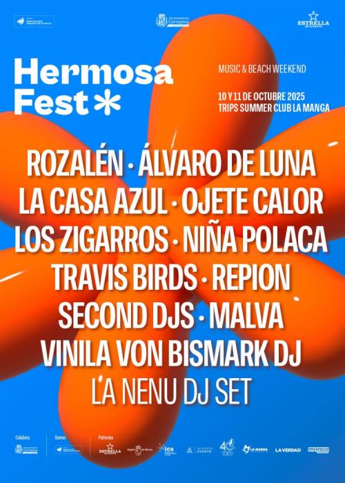 Cartel de Hermosa Fest 2025