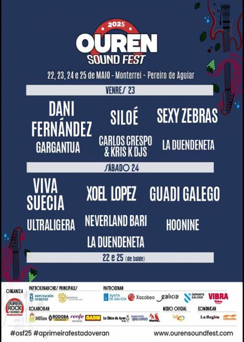 Cartel de Ouren Sound Fest 2025