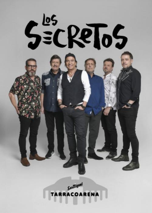 Cartel de Concierto de Los Secretos en Tarragona