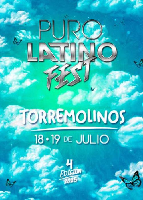 Cartel de Puro Latino Fest 2025 Torremolinos