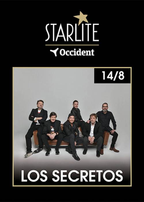 Cartel de Concierto de Los Secretos en Marbella