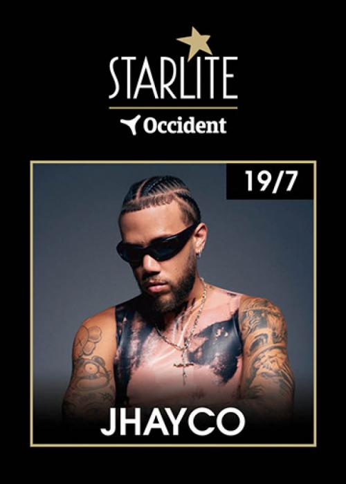 Cartel de Concierto de Jhayco en Marbella