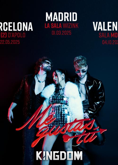 Cartel de Concierto de K!ngdom en Madrid
