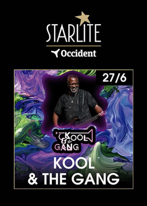 Cartel de Concierto de Kool & The Gang en Marbella