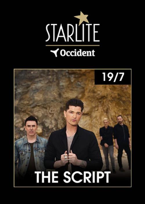Cartel de Concierto de The Script en Marbella
