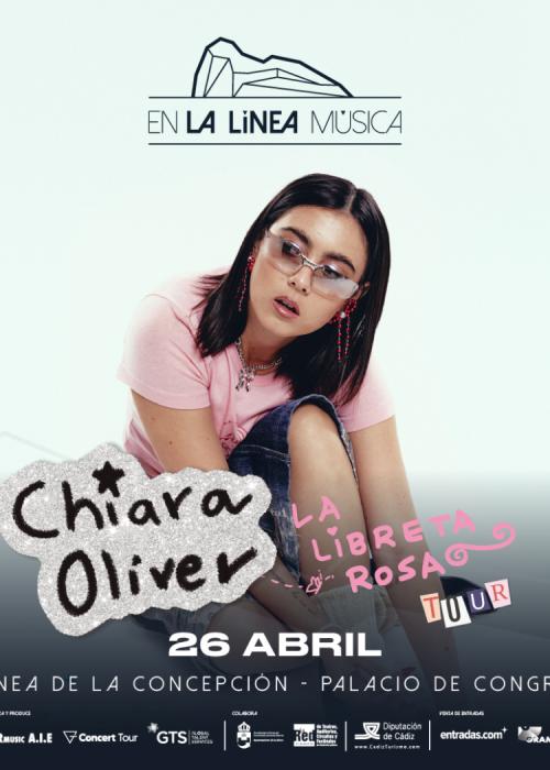 Cartel de Chiara Oliver en La Línea de la Concepción
