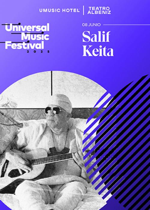 Cartel de Concierto de Salif Keïta en Madrid