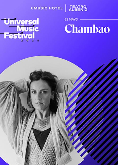 Cartel de Concierto de Chambao en Madrid