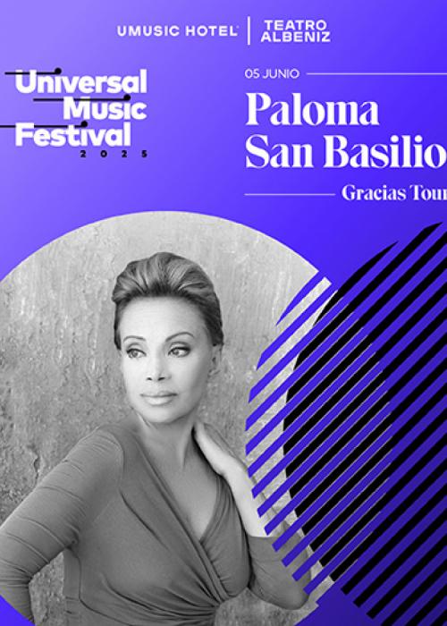 Cartel de Concierto de Paloma San Basilio en Madrid