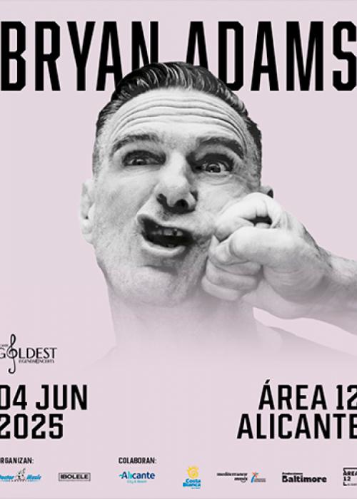 Cartel de Concierto de Bryan Adams en Alicante