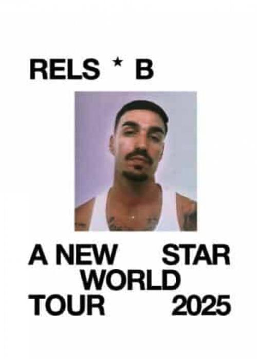 Cartel de Concierto de Rels B en Córdoba