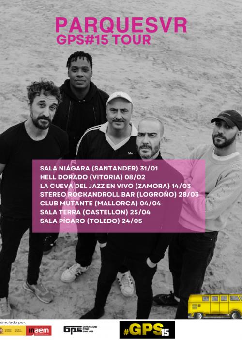 Cartel de Concierto de Parquesvr en Zamora