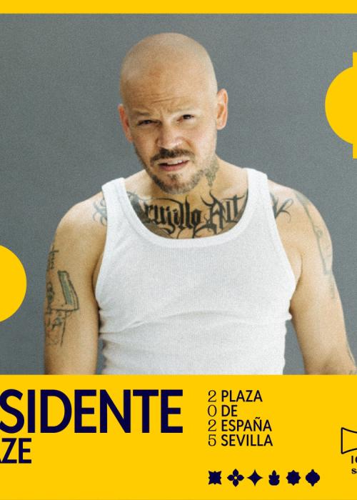 Cartel de Concierto de Residente + Kaze en Sevilla