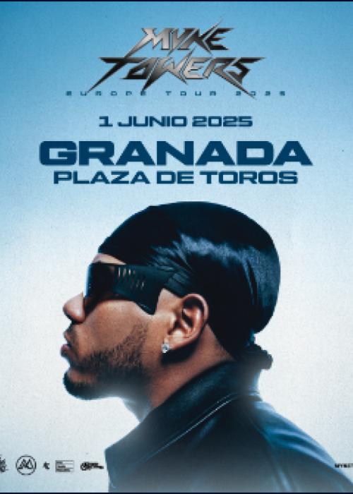 Cartel de Concierto de Myke Towers en Granada