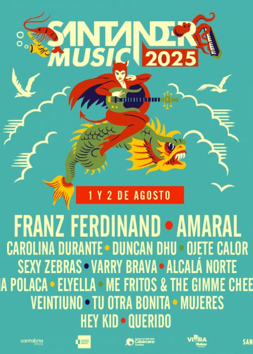 Cartel de Santander Music 2025