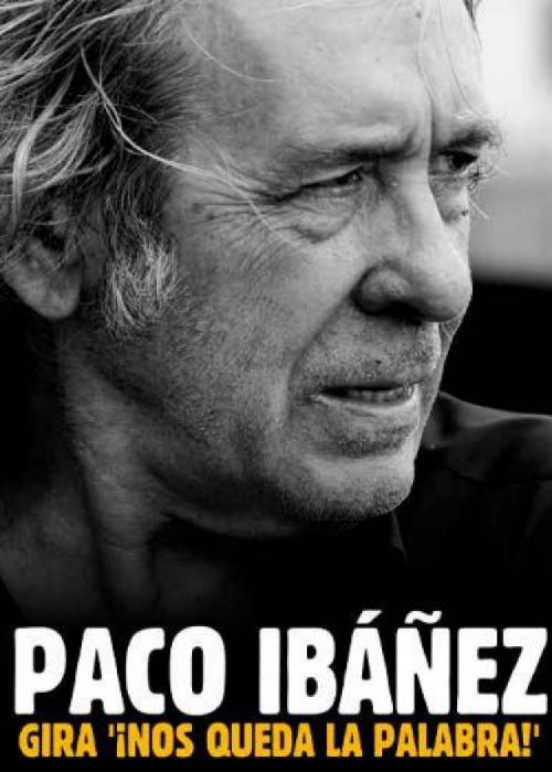 Cartel de Concierto de Paco Ibáñez en Barcelona
