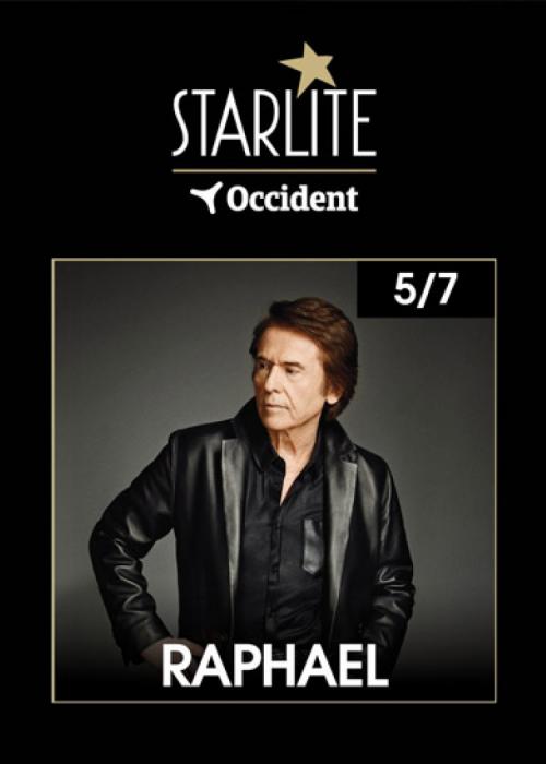 Cartel de Concierto de Raphael en Marbella