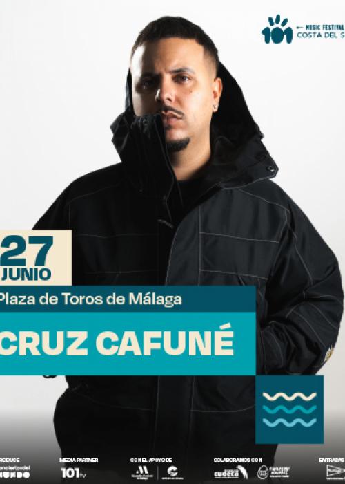 Cartel de Concierto de Cruz Cafuné en Málaga