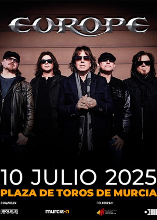 Cartel de Concierto de Europe en Murcia
