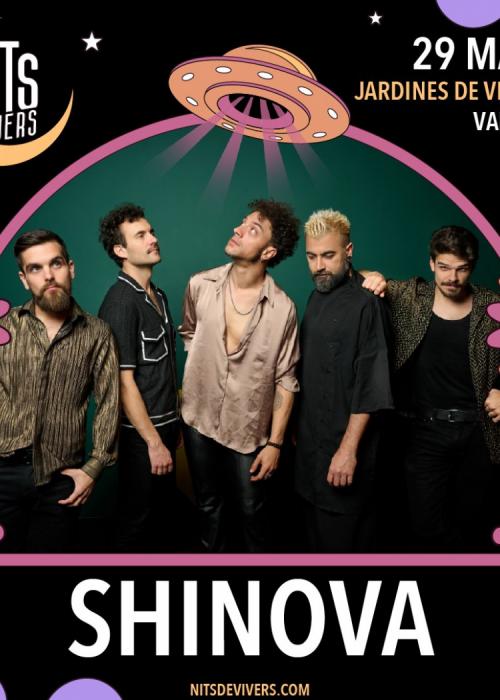 Cartel de Concierto de Shinova en Valencia