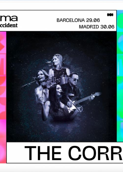 Cartel de Concierto de The Corrs en Madrid