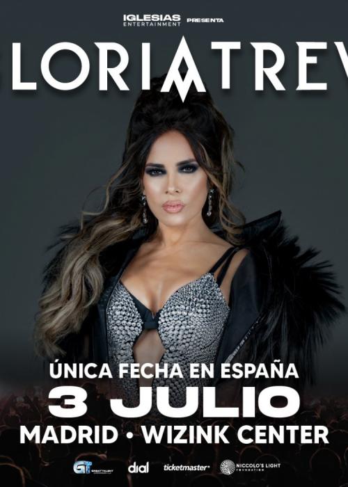 Cartel de Concierto de Gloria Trevi en Madrid