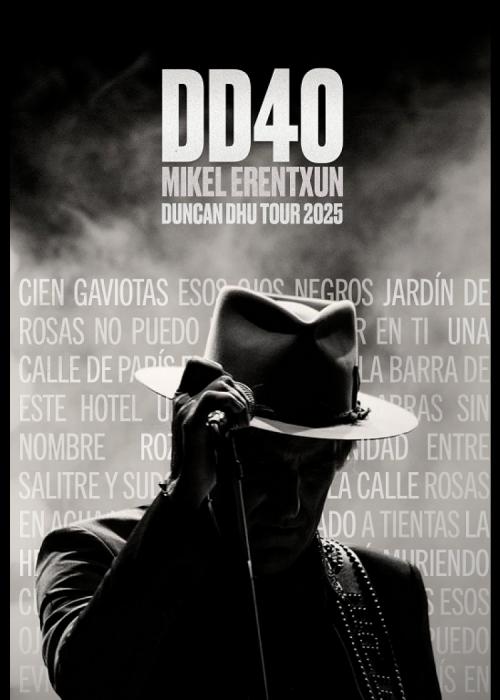 Cartel de Concierto de Duncan Dhu en Jerez de la Frontera