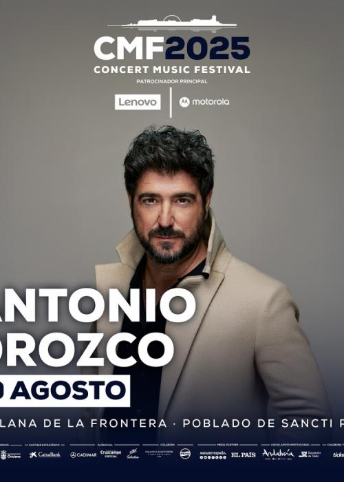 Cartel de Antonio Orozco en Chiclana de la Frontera