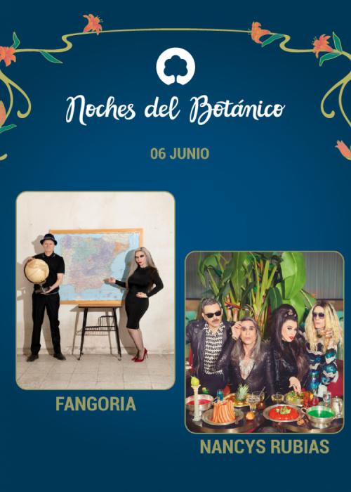 Cartel de Concierto de Fangoria + Nancys Rubias en Madrid