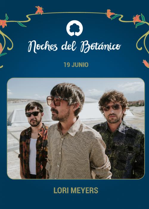 Cartel de Concierto de Lori Meyers en Madrid