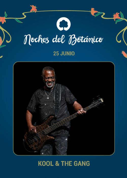 Cartel de Concierto de Kool & The Gang en Madrid