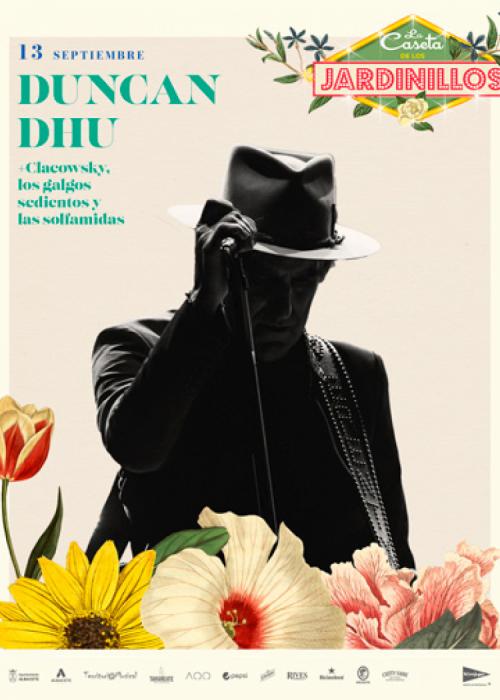 Cartel de Concierto de Duncan Dhu en Albacete