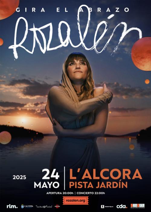 Cartel de Concierto de Rozalen en Alcora