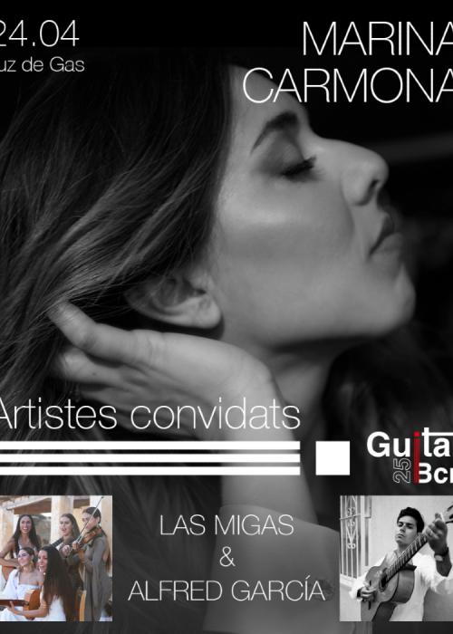 Cartel de Concierto de Marina Carmona en Barcelona