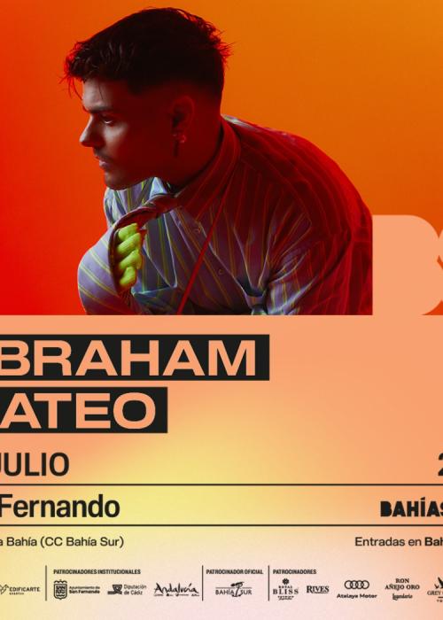 Cartel de Concierto de Abraham Mateo en San Fernando