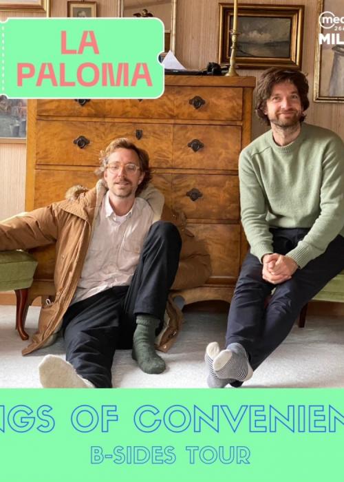 Cartel de Concierto de Kings Of Convenience en Barcelona