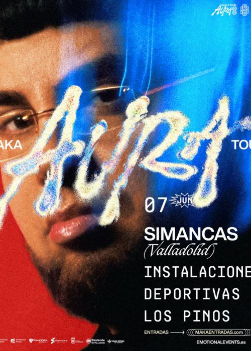 Cartel de Concierto de Maka en Simancas