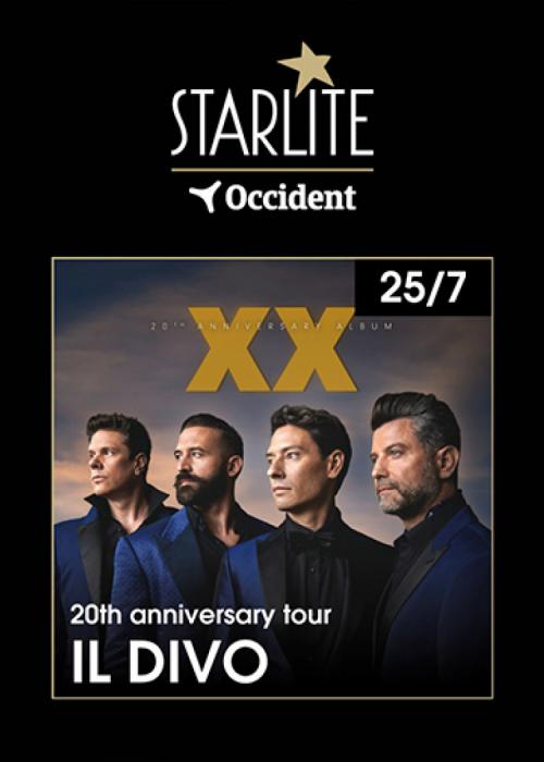 Cartel de Concierto de Il Divo en Marbella