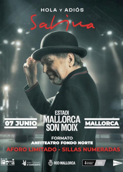 Cartel de Joaquín Sabina en Palma de Mallorca