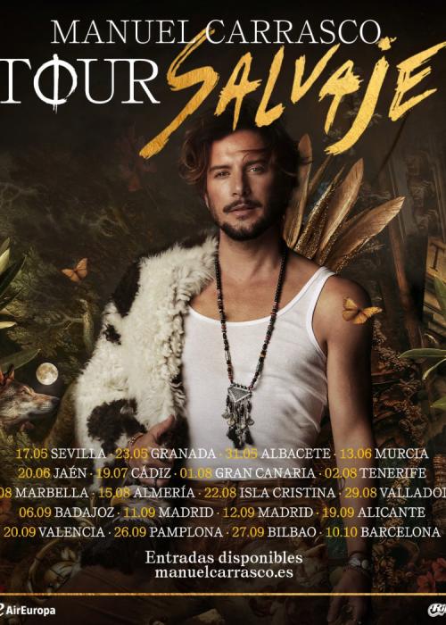 Cartel de Concierto de Manuel Carrasco en Jaén