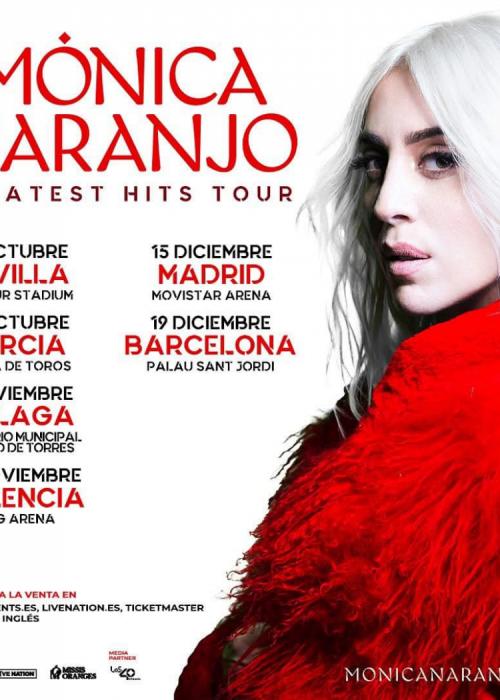 Cartel de Concierto de Monica Naranjo en Murcia