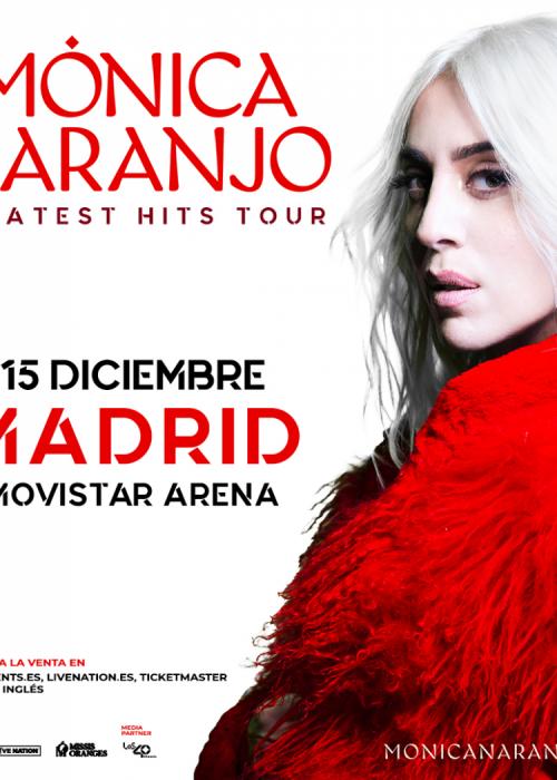 Cartel de Concierto de Mónica Naranjo en Madrid