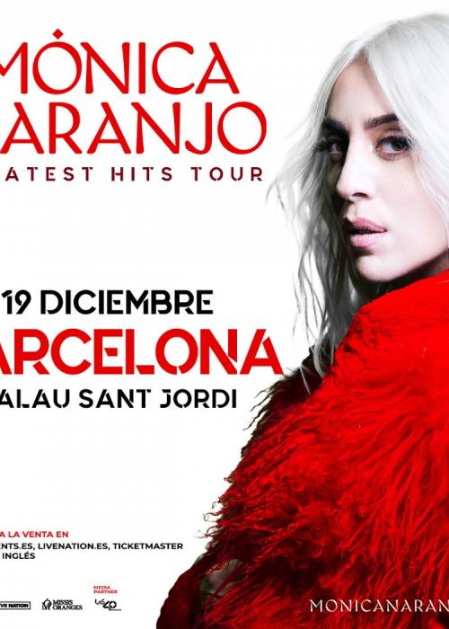 Cartel de Concierto de Mónica Naranjo en Barcelona