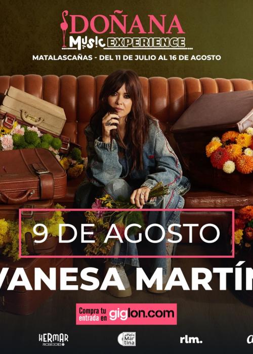 Cartel de Concierto de Vanesa Martín en Huelva
